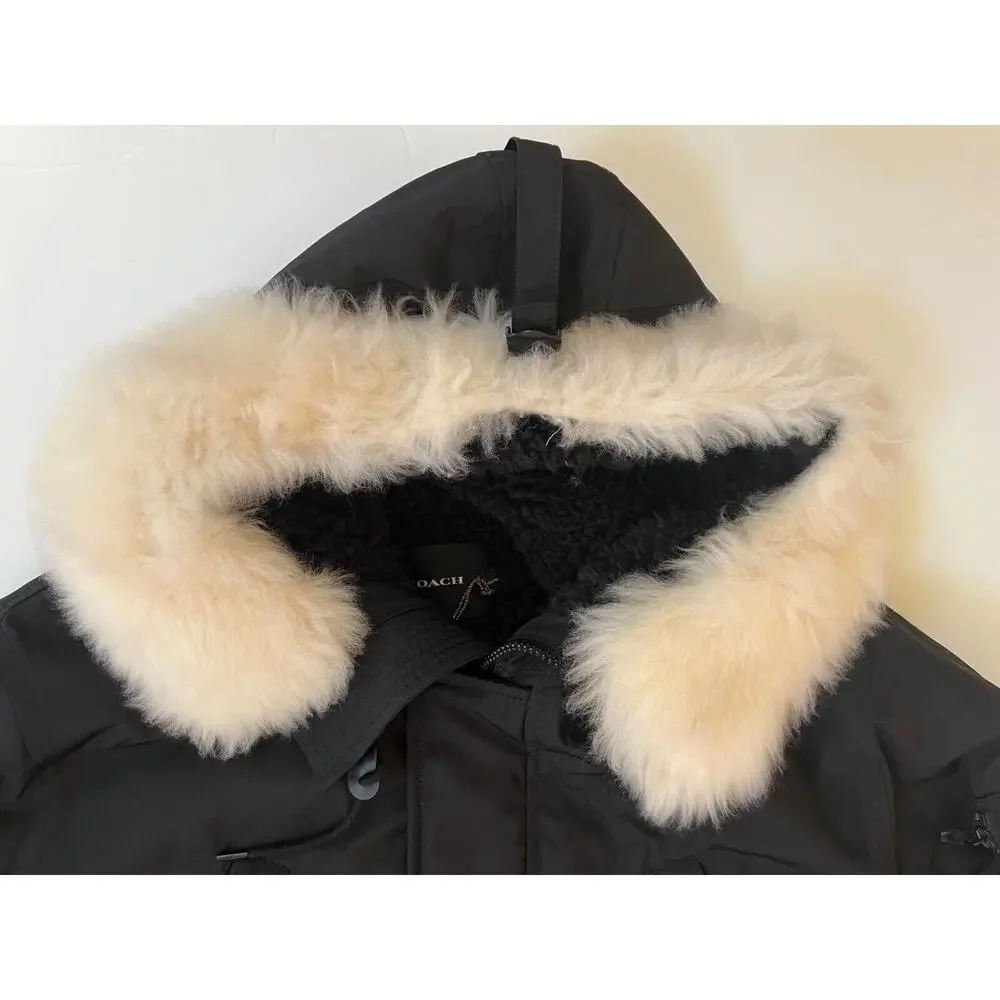 Coach short parka